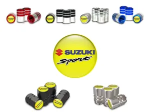 Suzuki Tyre Valve Stem Caps for SUVs Minimal Design